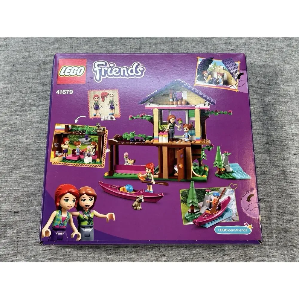 LEGO Friends Forest House 41679 Building Toy 326 Pieces Mia Ann Ava Retired NIB